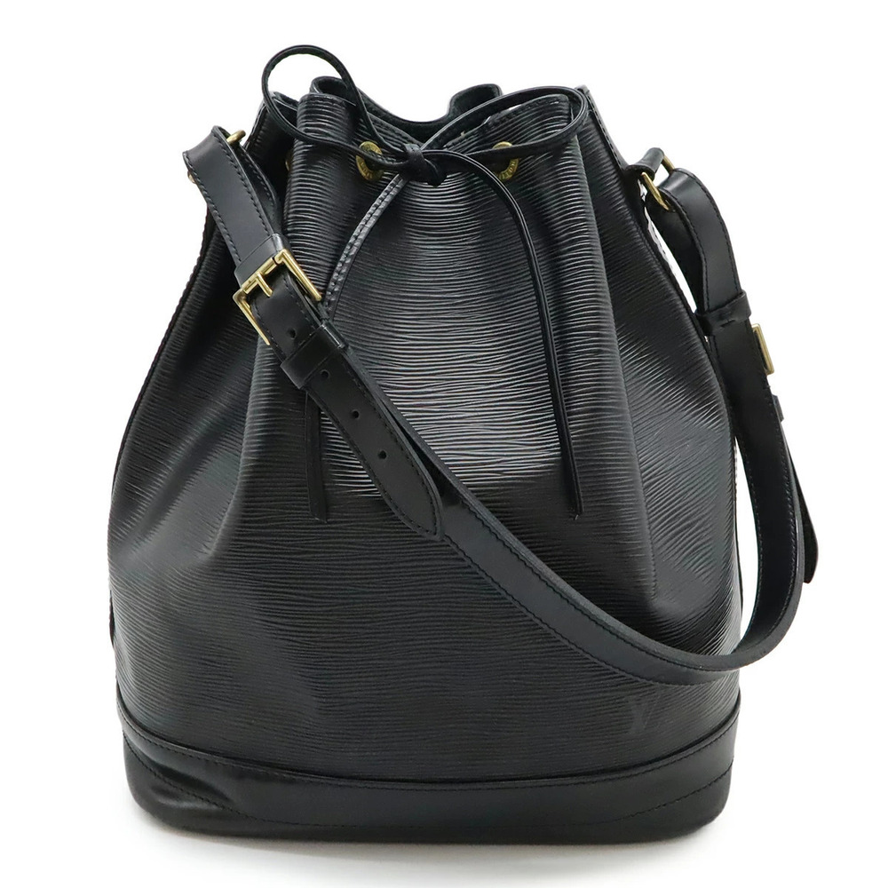 LOUIS VUITTON Epi Noe Shoulder Bag Hobo Drawstring Noir Black